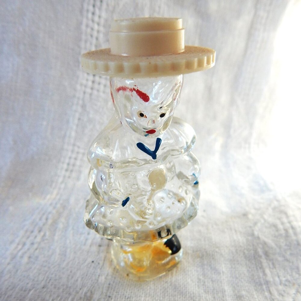 Vintage Perfume Bottle - Holland - Girl in Hat